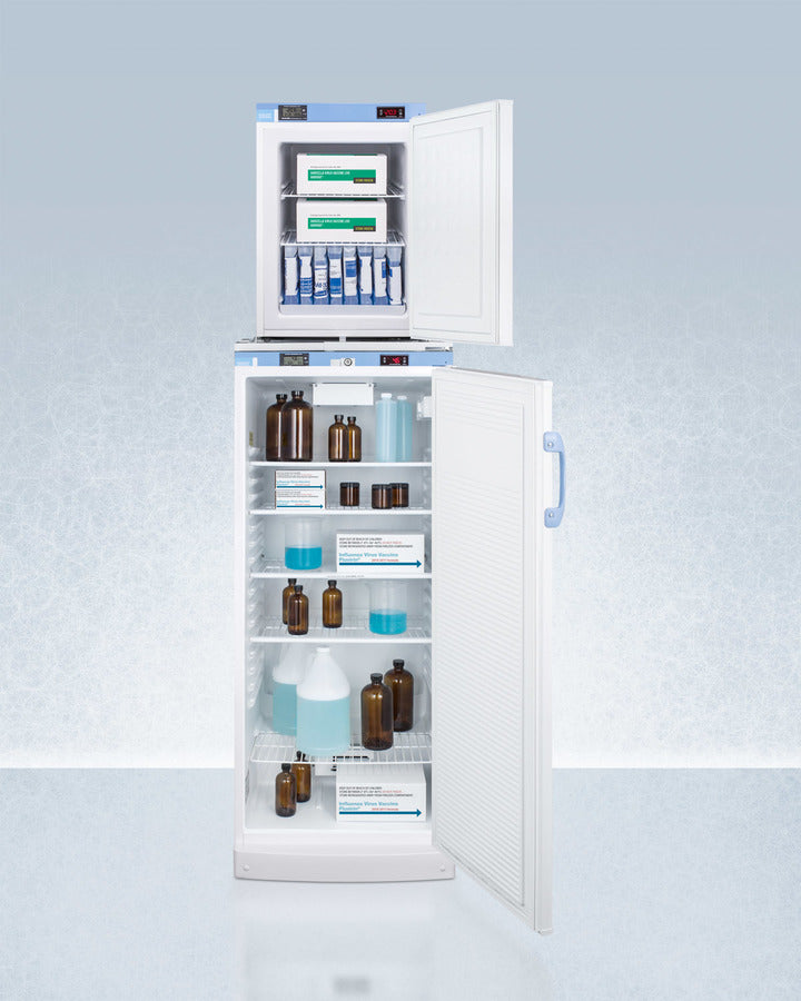 Accucold 24" Wide All-Refrigerator/All-Freezer Combination with Front Locks