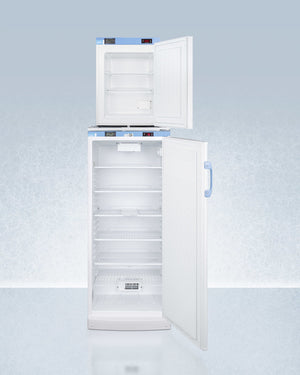 Accucold 24" Wide All-Refrigerator/All-Freezer Combination with Front Locks