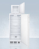 Accucold 24" Wide All-Refrigerator/All-Freezer Combination with Probe Holes Open