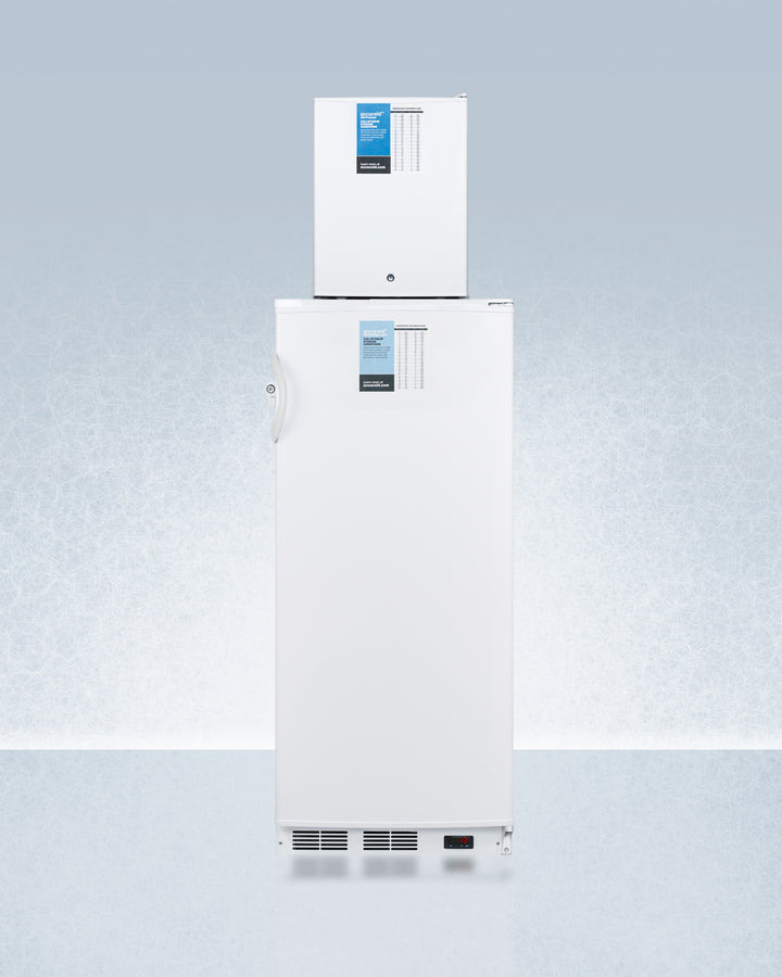Accucold 24" Wide All-Refrigerator/All-Freezer Combination with Probe Holes