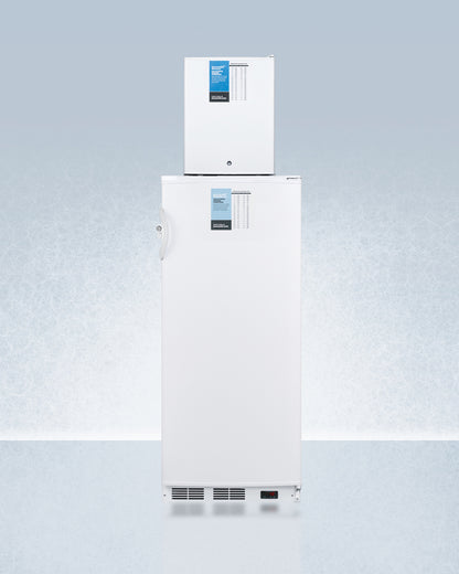 Accucold 24" Wide All-Refrigerator/All-Freezer Combination with Probe Holes