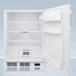 Accucold 24" Wide All-Refrigerator with Probe Hole ADA Compliant