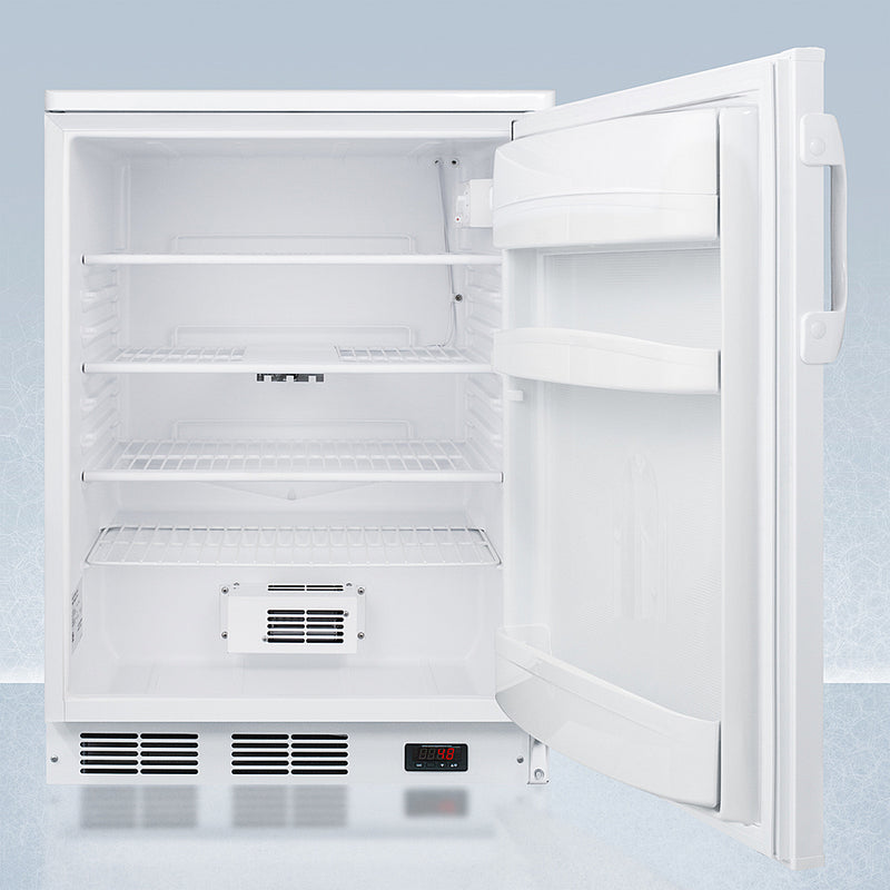 Accucold 24" Wide All-Refrigerator with Probe Hole