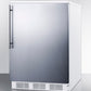 Accucold 24" Wide All-Refrigerator with Thin Handle