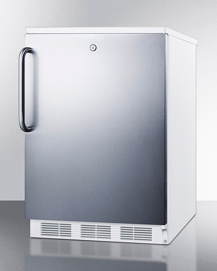 Accucold 24" Wide All-Refrigerator with Towel Bar Handle