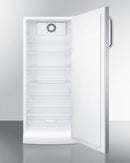 Accucold 24" Wide All-Refrigerator with Towel Bar Handle Open