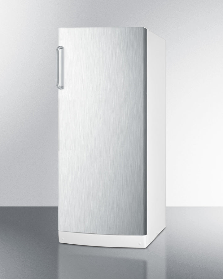 Accucold 24" Wide All-Refrigerator with Towel Bar Handle Angle