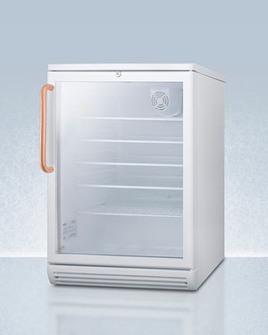 Accucold 24" Wide Beverage Center with Antimicrobial Pure Copper Handle