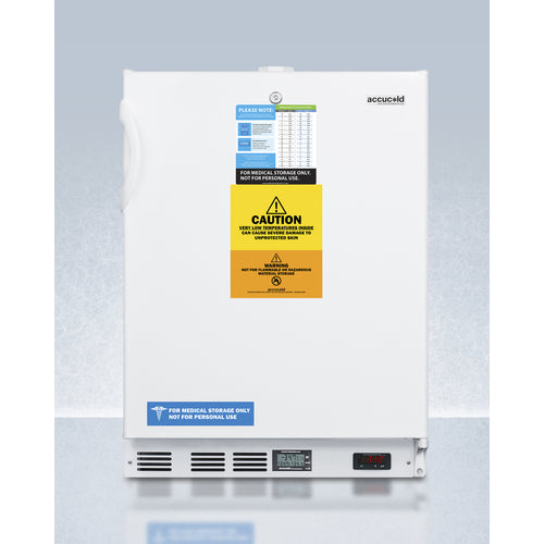 Accucold 24" Wide Built-In All-Freezer, ADA Compliant