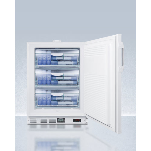Accucold 24" Wide Built-In All-Freezer, ADA Compliant