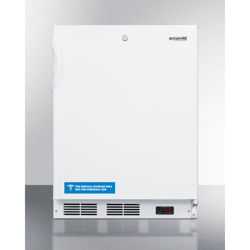 Accucold 24" Wide Built-In All-Freezer, ADA Compliant