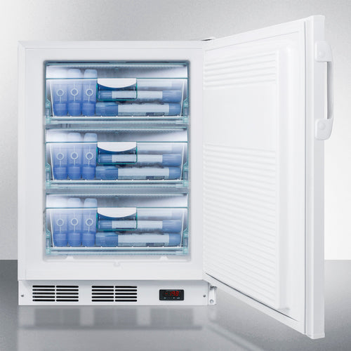 Accucold 24" Wide Built-In All-Freezer, ADA Compliant