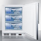 Accucold 24" Wide Built-In All-Freezer, ADA Compliant