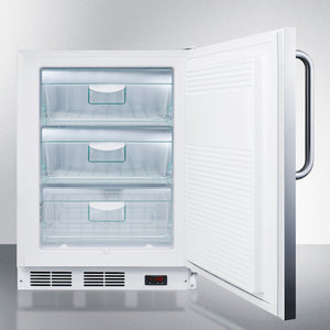 Accucold 24" Wide Built-In All-Freezer, ADA Compliant 