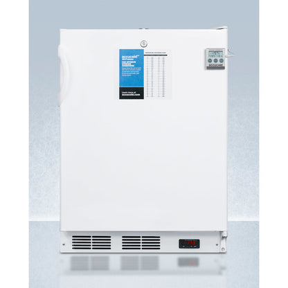 Accucold 24" Wide Built-In All-Freezer, ADA Compliant 