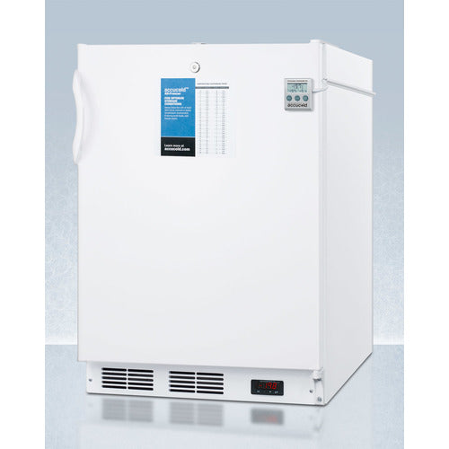 Accucold 24" Wide Built-In All-Freezer, ADA Compliant 