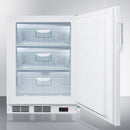 Accucold  24" Wide Built-In All-Freezer, ADA Compliant