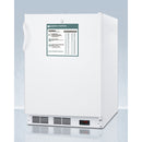 Accucold 24" Wide Built-In All-Freezer, ADA Compliant 