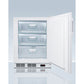 Accucold 24" Wide Built-In All-Freezer, ADA Compliant 