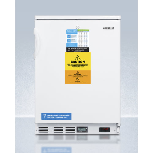 Accucold 24" Wide Built-In All-Freezer 