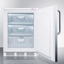 Accucold 24" Wide Built-In All-Freezer 
