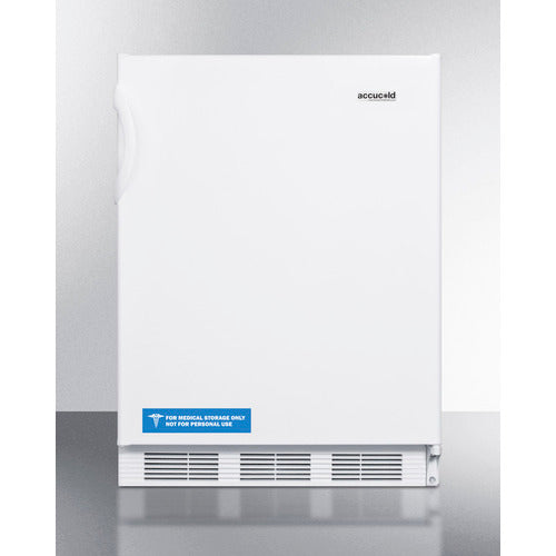 Accucold 24" Wide Built-In All-Refrigerator ADA Compliant 