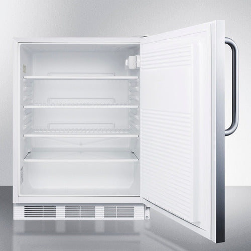 Accucold 24" Wide Built-In All-Refrigerator ADA Compliant 