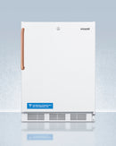 Accucold 24" Wide Built-In All-Refrigerator with Antimicrobial Pure Copper Handle ADA Compliant Front