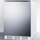 Accucold 24" Wide Built-In All-Refrigerator with Horizontal Handle ADA Compliant