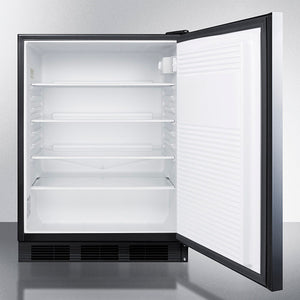 Accucold 24" Wide Built-In All-Refrigerator with Horizontal Handle ADA Compliant