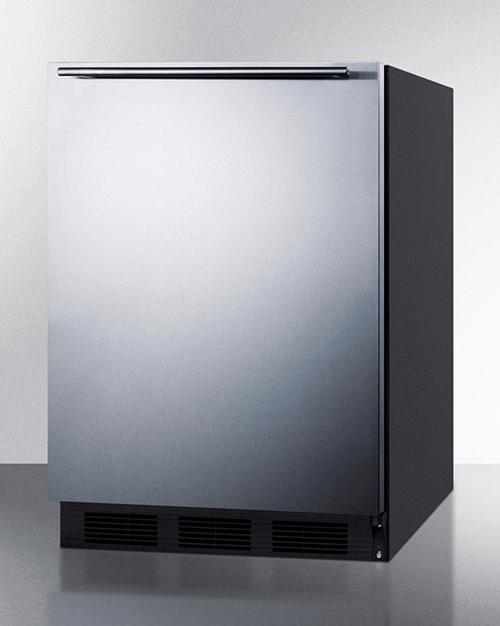 Accucold 24" Wide Built-In All-Refrigerator with Horizontal Handle