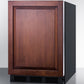 Accucold 24" Wide Built-In All-Refrigerator with Integrated Door Frame ADA Compliant 
