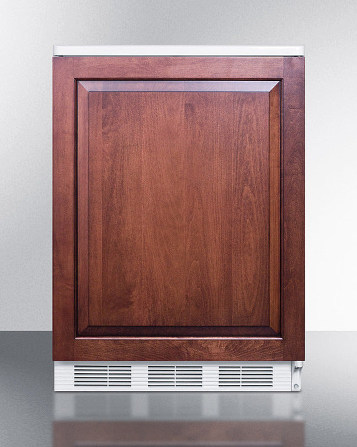 Accucold 24" Wide Built-In All-Refrigerator with Integrated Door Frame Front