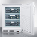 Accucold 24" Wide Built-In All-Refrigerator with Interior Basket Drawers Full