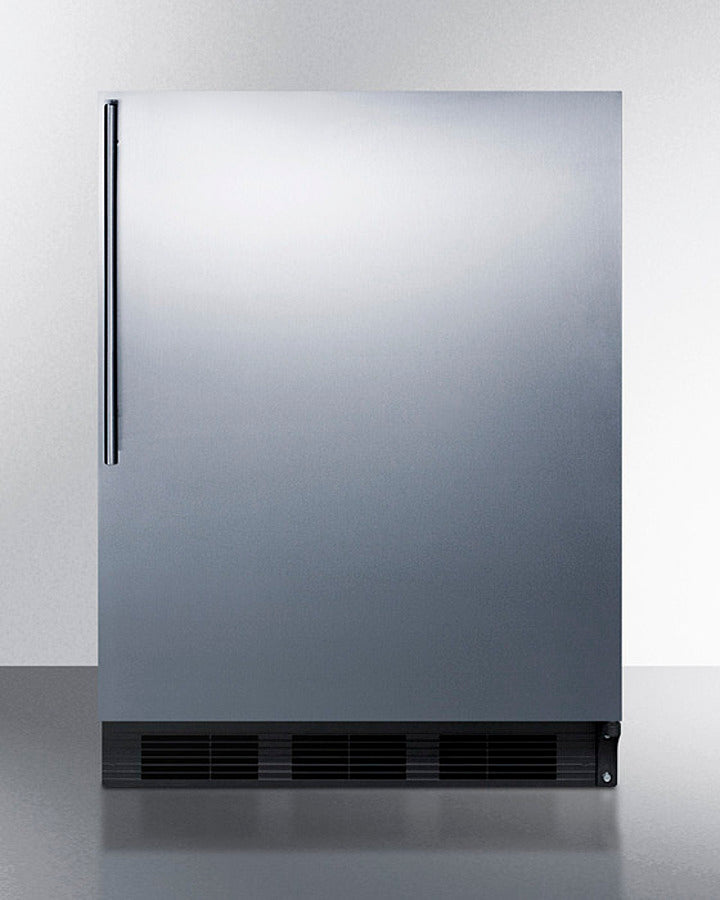 Accucold 24" Wide Built-In All-Refrigerator with Thin Handle