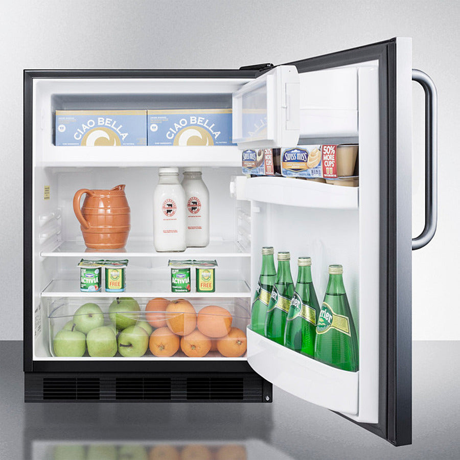 Accucold 24" Wide Built-In Refrigerator-Freezer ADA Compliant