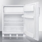 Accucold 24" Wide Built-In Refrigerator-Freezer ADA Compliant Open