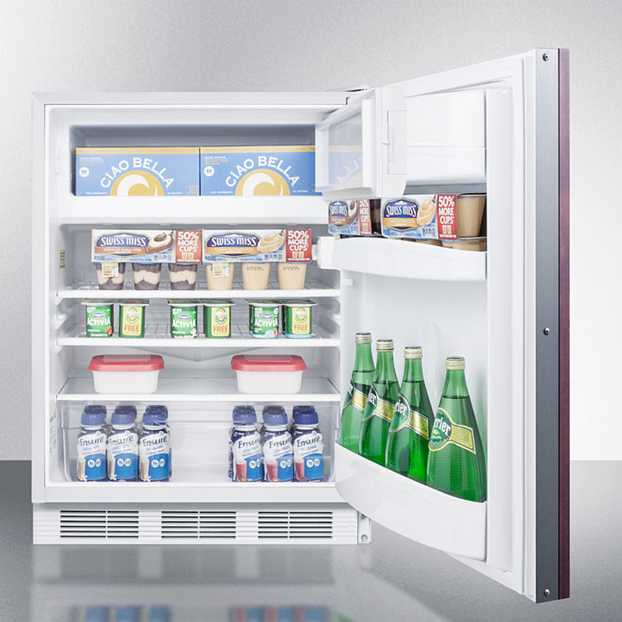 Accucold 24" Wide Built-In Refrigerator-Freezer ADA Compliant