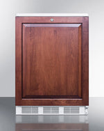 Accucold 24" Wide Built-In Refrigerator-Freezer Front