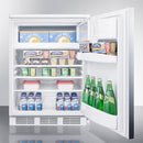 Accucold 24" Wide Built-In Refrigerator-Freezer
