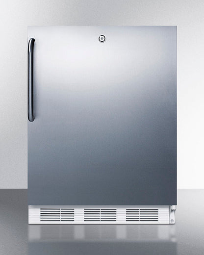 Accucold 24" Wide Built-In Refrigerator-Freezer Front