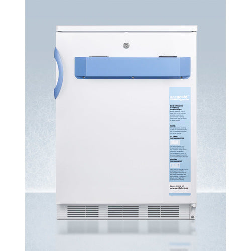 Accucold 24" Wide Built-in Under Counter Auto Defrost Medical/Scientific All-Refrigerator