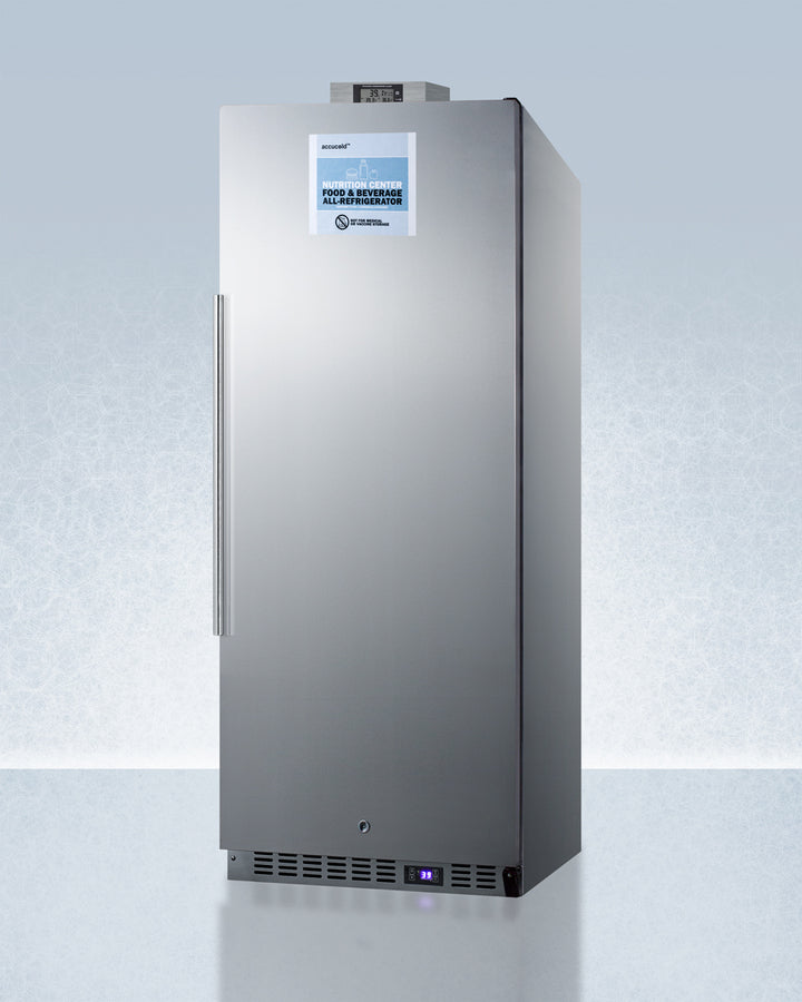 Accucold 24" Wide Nutrition Center All-Refrigerator Angle