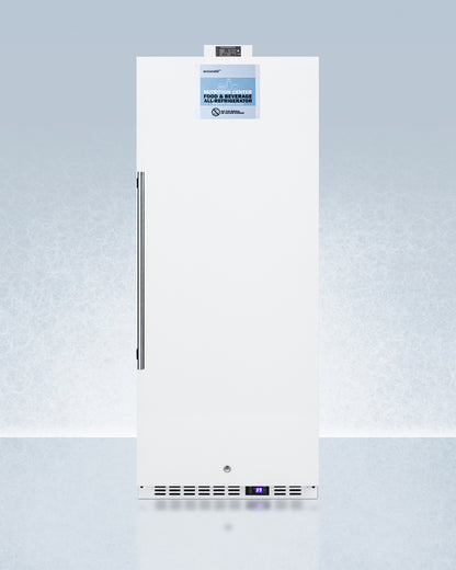 Accucold 24" Wide Nutrition Center All-Refrigerator with Front Lock