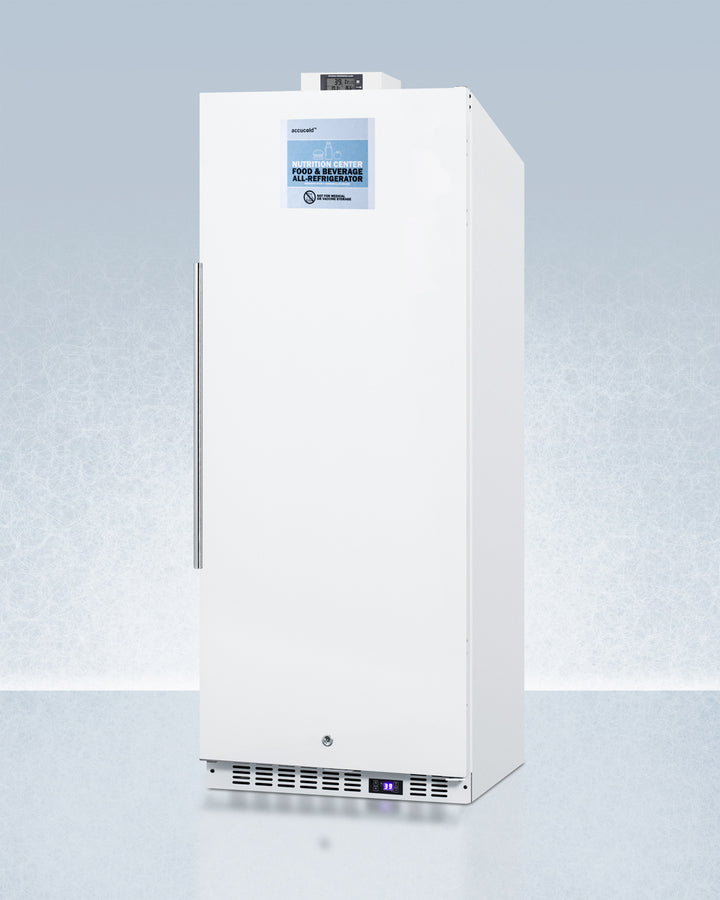 Accucold 24" Wide Nutrition Center All-Refrigerator with Front Lock