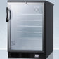 Accucold 24" Wide Nutrition Center Glass Door All-Refrigerator