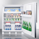 Accucold 24" Wide Refrigerator-Freezer ADA Compliant
