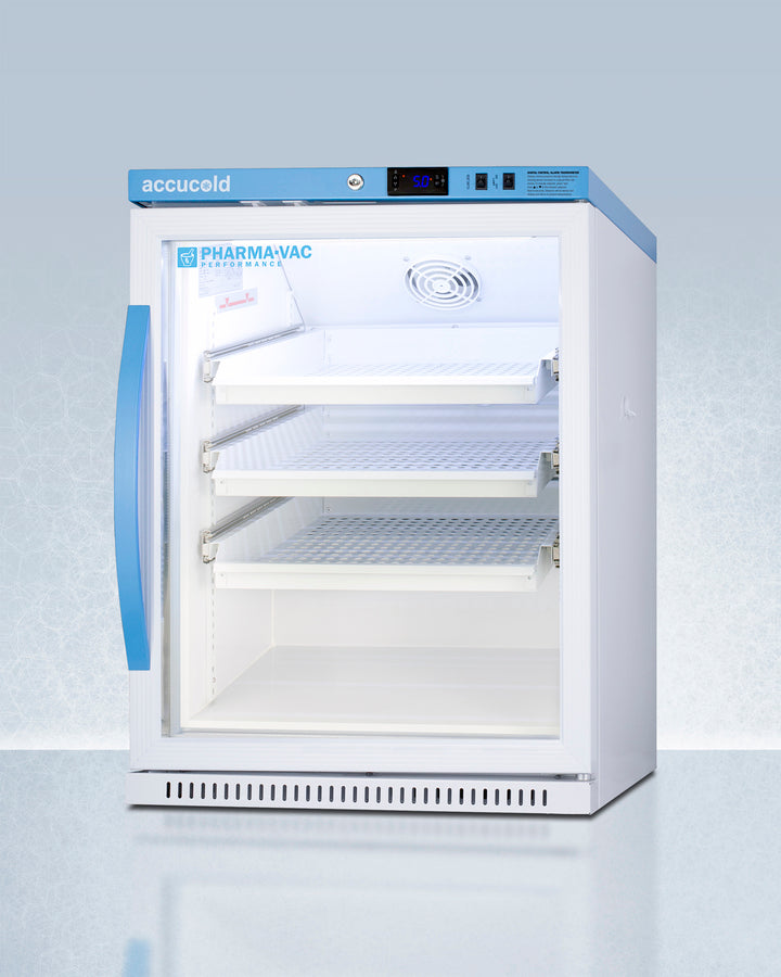 Accucold 6 Cu.Ft. ADA Height Vaccine Refrigerator with Removable Drawers