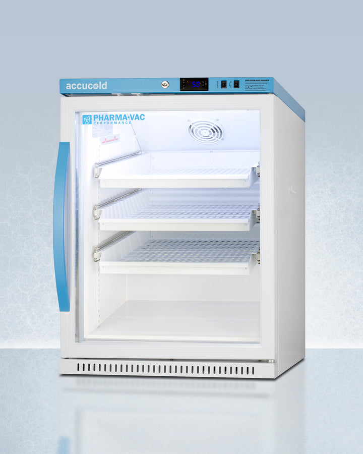 Accucold 6 Cu.Ft. ADA Height Vaccine Refrigerator with Removable Drawers