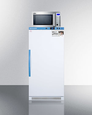 Accucold 8 cu.ft. MOMCUBE Breast Milk Refrigerator with Interior Lockers and Microwave Combination